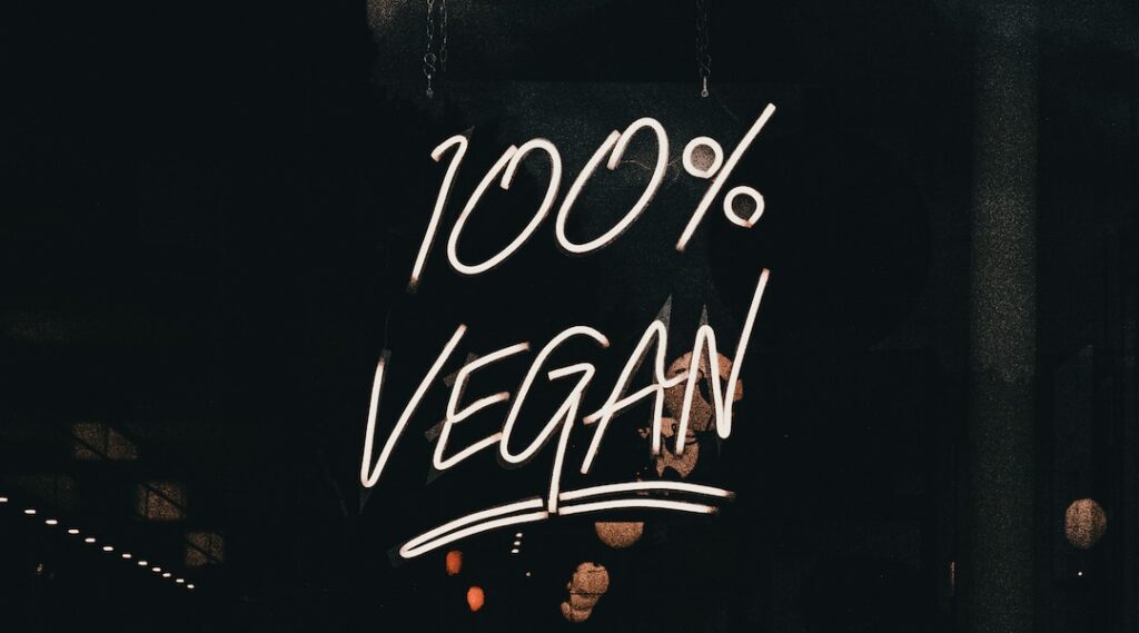 logo vegan noir et blanc